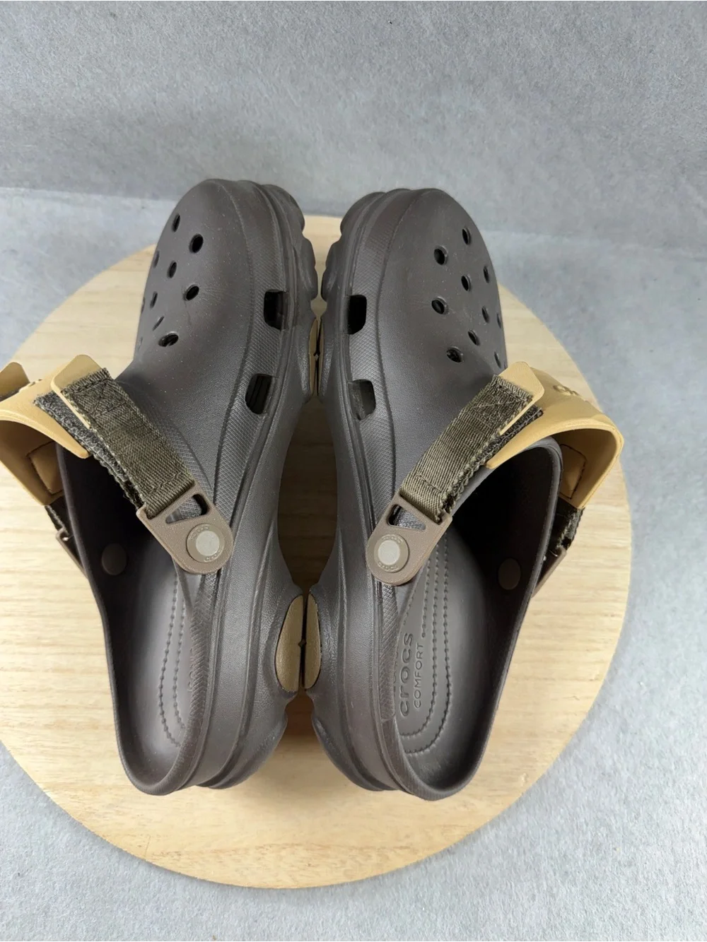 Crocs Classic All Terrain Clog Espresso Brown Mens Size 8 Womens 10